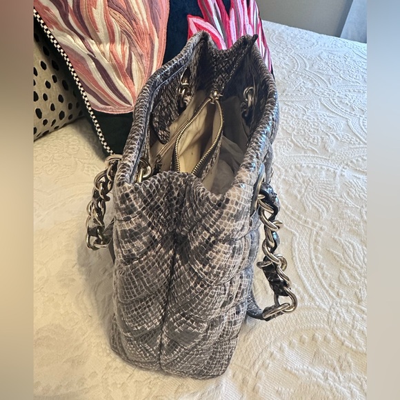 NWT Kate Spade Gorgeous quilted Small Maryanne Gold Coast Snakeskin Bag - Picture 9 of 10